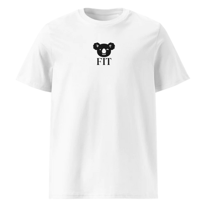 Fit Koala Unisex Cotton Tee (White)